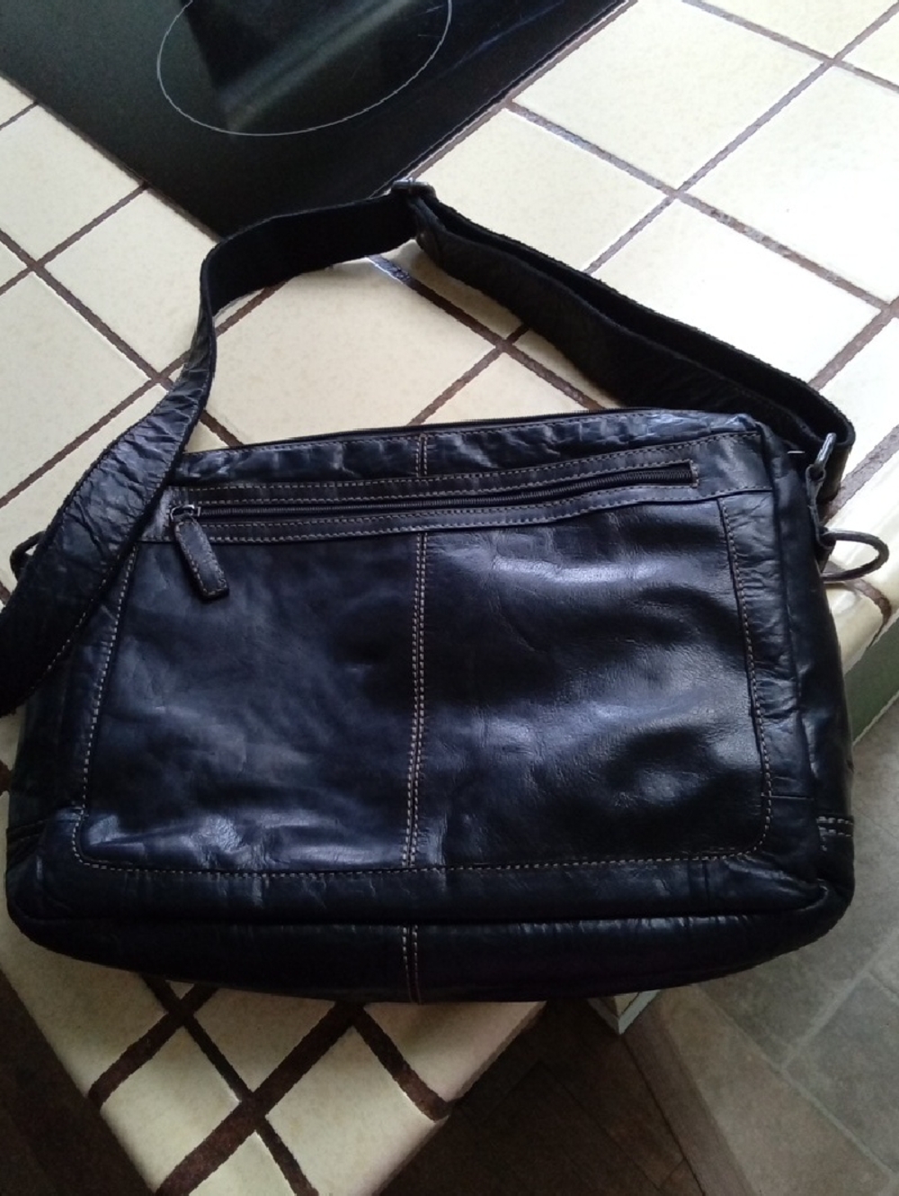 Jack George Leather Bag